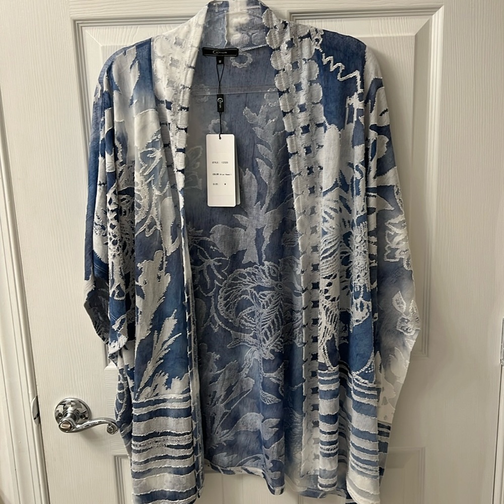 Blue Cardigan